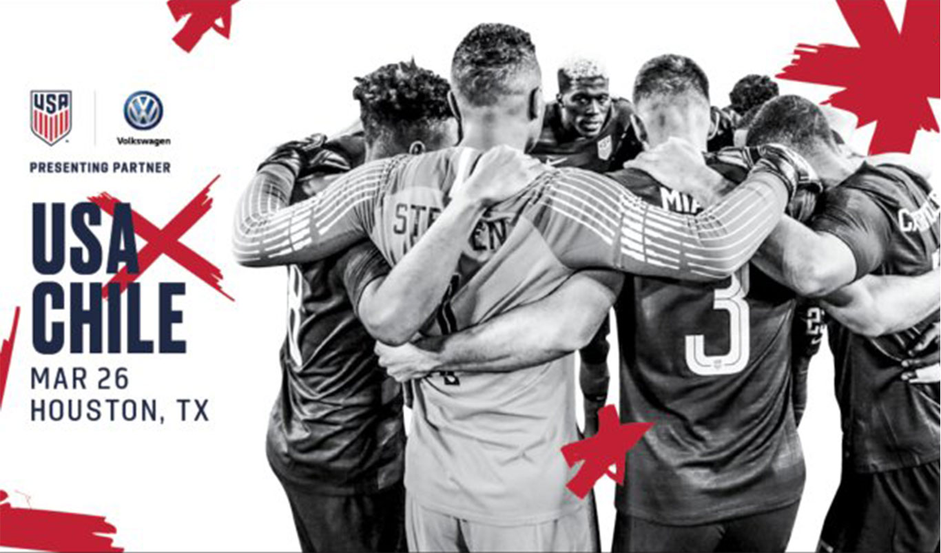 SHOWDOWN WITH CHILE AT BBVA COMPASS STADIUM RIGHT AROUND THE CORNER