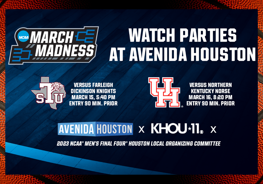 Houstonians Invited to Cheer on Local Universities During Select Tournament Games