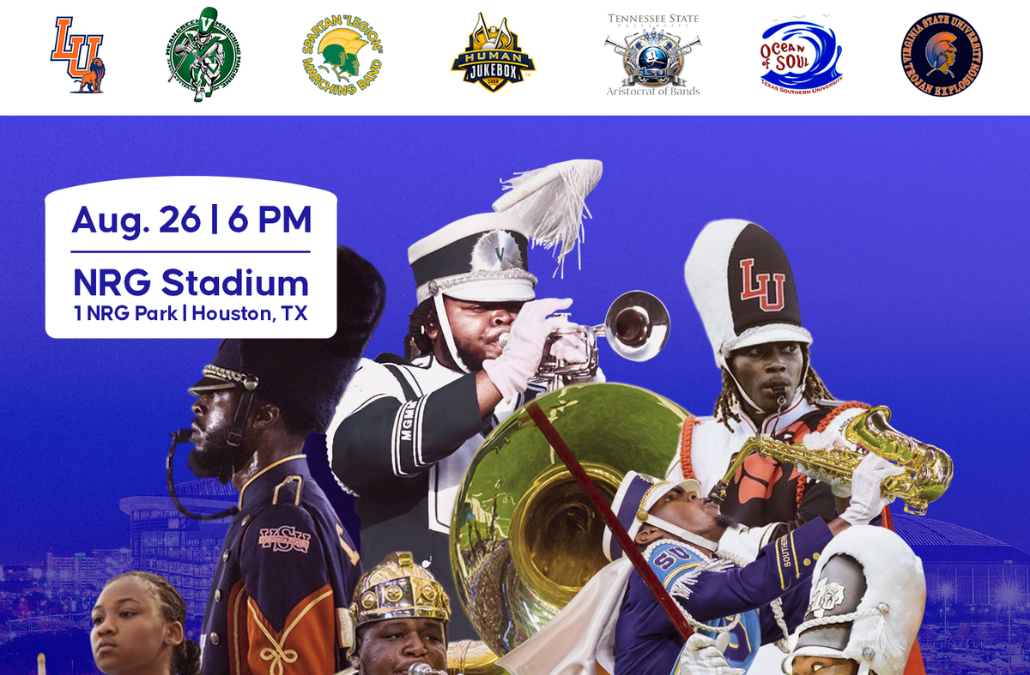 HBCU Marching Bands Take Center Stage in Houston for an Unforgettable Showdown at the 2023 Pepsi National Battle of the Bands
