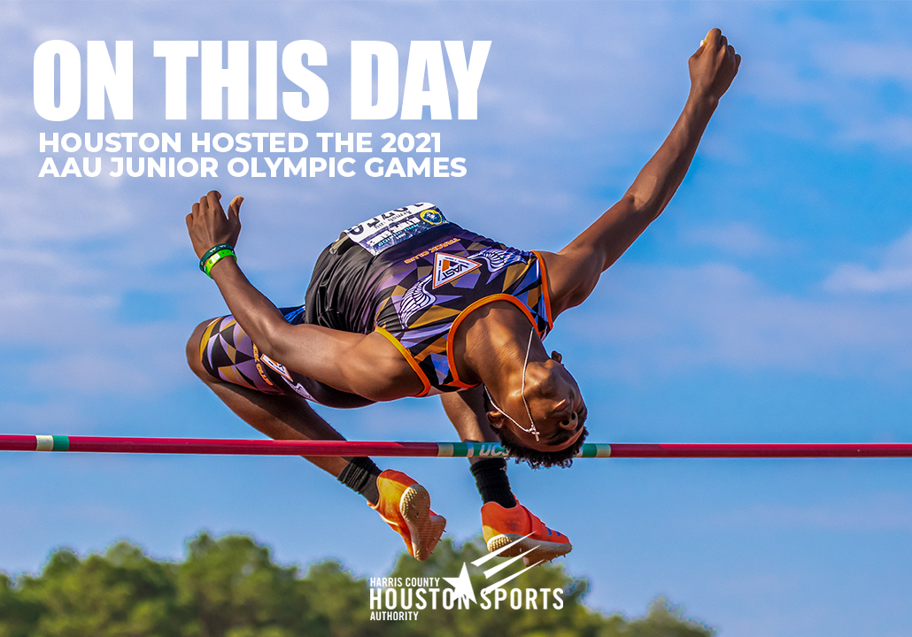 On This Day – Houston Hosted The Amateur Athletic Union Junior Olympic Games in 2021