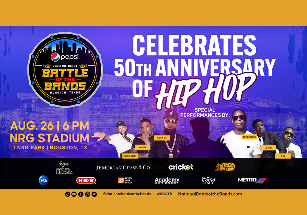 Celebrating Hip-Hop’s Golden Anniversary: Star-Studded Lineup at 2023 Pepsi National Battle of the Bands