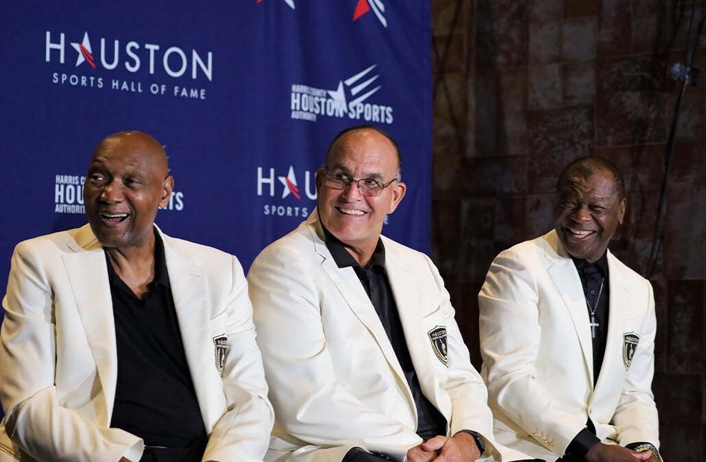 Ring Presentation and Walk of Fame Unveiling for Bruce Matthews, Elvin Hayes & Calvin Murphy