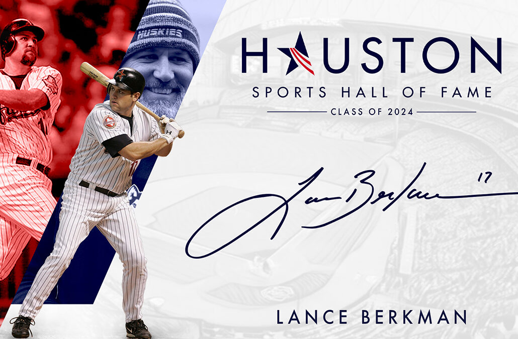 Lance Berkman Announced as 2024 Houston Sports Hall of Fame Inductee