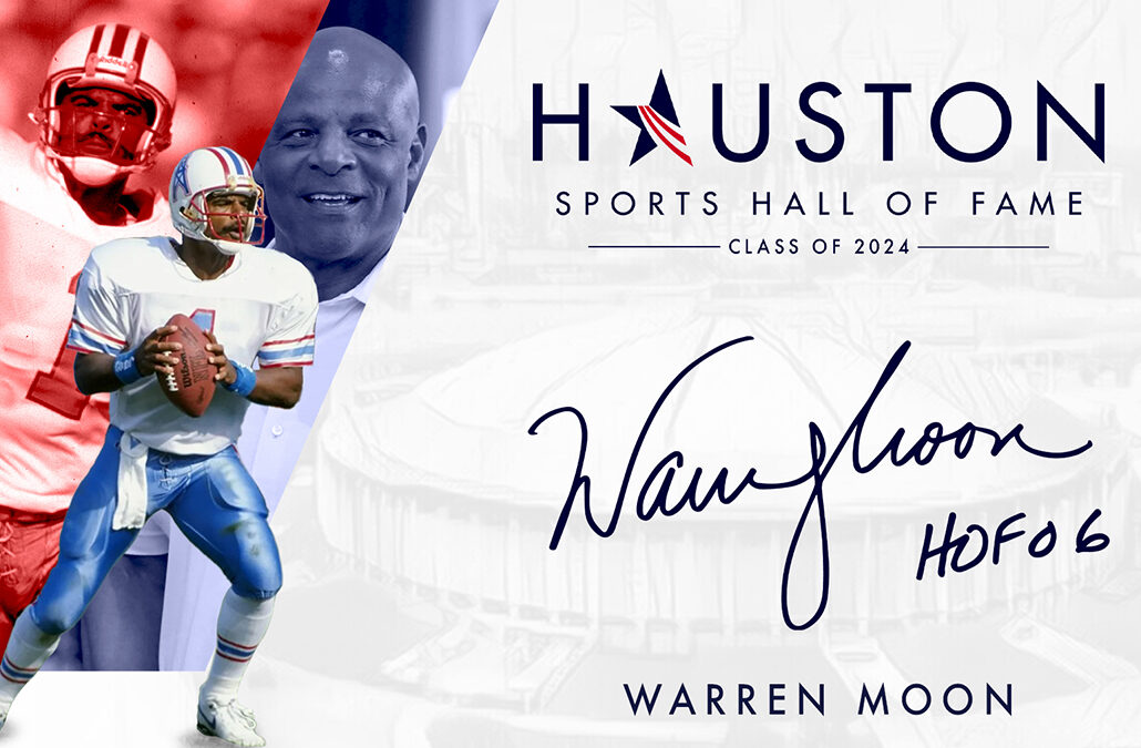 Warren Moon Announced as 2024 Houston Sports Hall of Fame Inductee