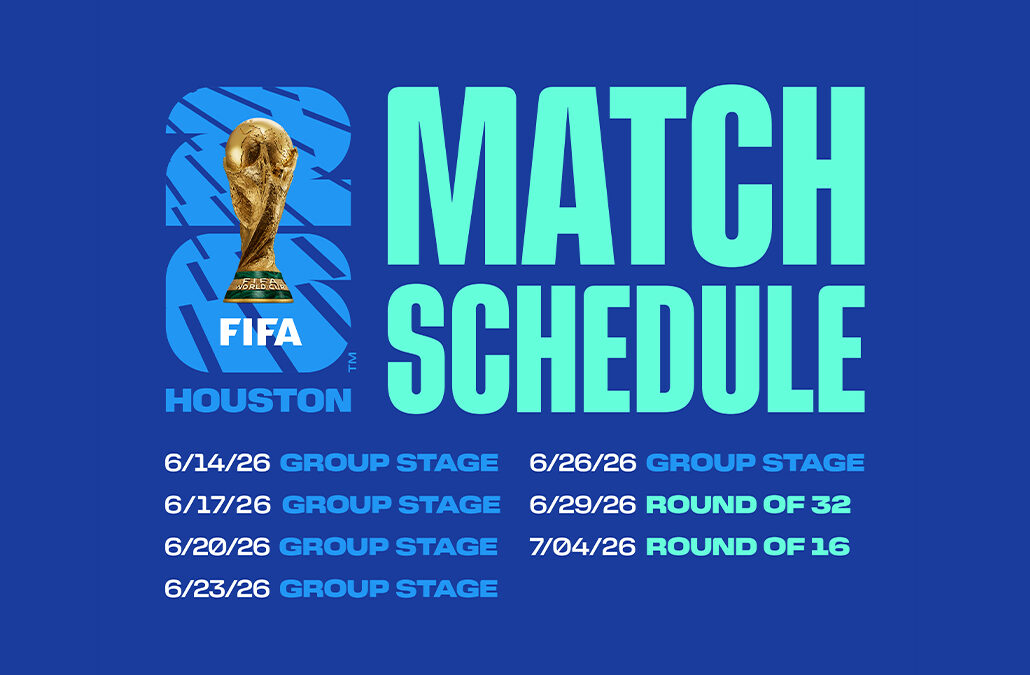 Houston to host 7 games during FIFA World Cup 26™