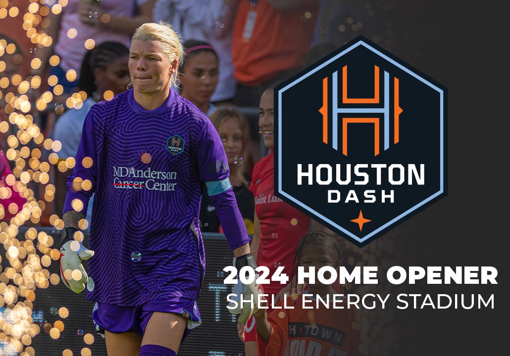 Houston Dash Home Opener Image Houston Dash Home Opener Image