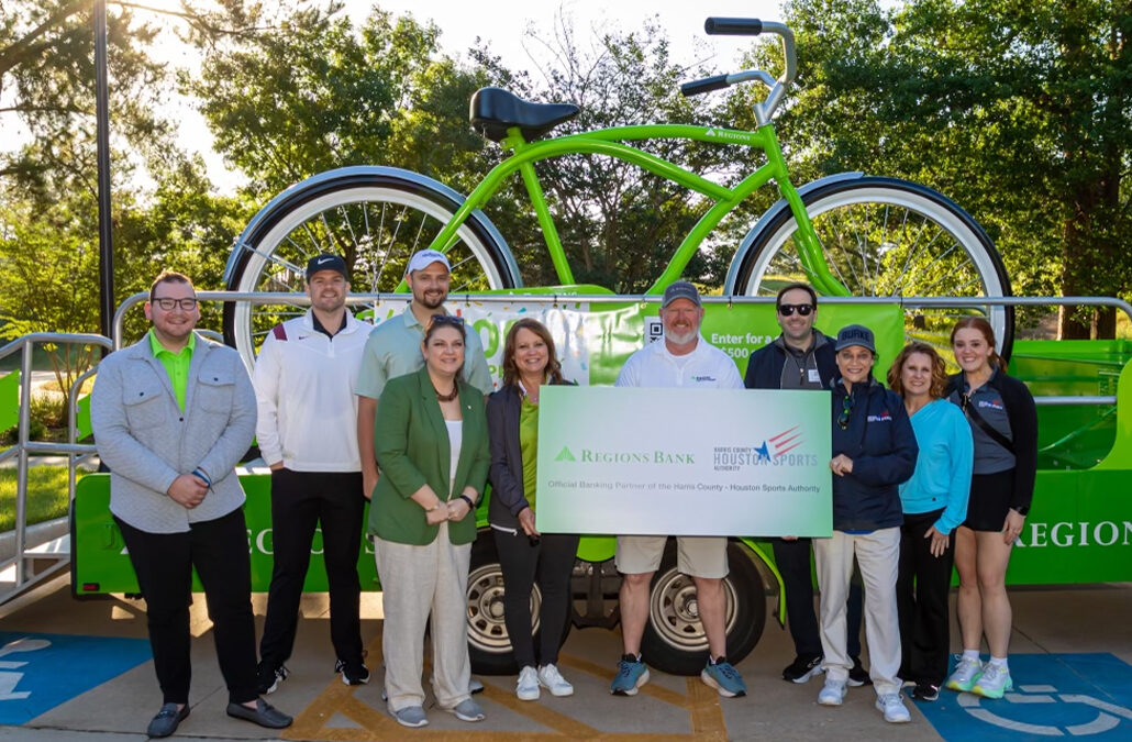 HARRIS COUNTY – HOUSTON SPORTS AUTHORITY ANNOUNCES REGIONS BANK AS OFFICIAL BANKING PARTNER